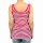wawiHEROES MISS SIXTY Damen Tanktop ELM SINGLET in Pink/Weiß Gestreift