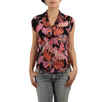 wawiHEROES KILLAH Damen Kurzarmbluse HIROSHI in Schwarz