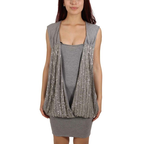 wawiHEROES RELISH Damen Kleid ABITO in Grau