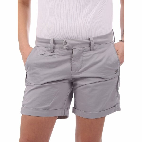 wawiHEROES BLAUER USA Damen Short mit Elasthan CORTO in Grau