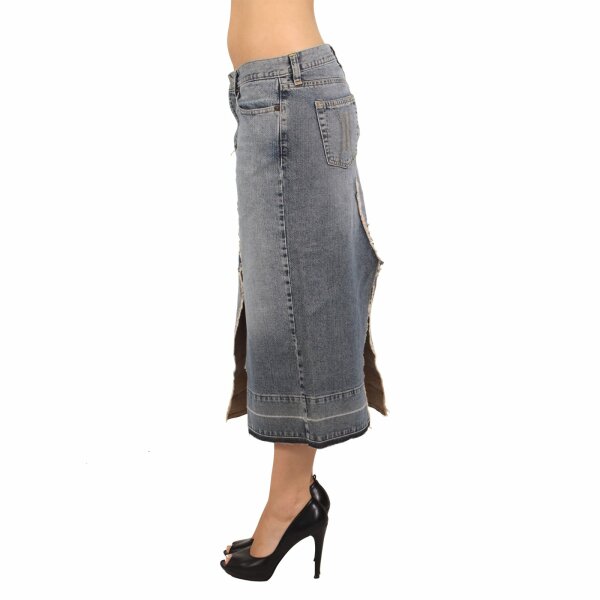 wawiHEROES FORNARINA Damen Rock SHAKY in Blau