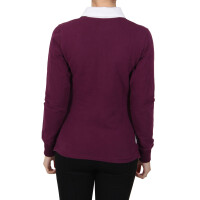 wawiHEROES TORTUGA ACADEMY Damen Poloshirt LAMPONE in Lila