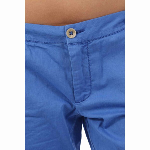 wawiHEROES BLAUER USA Damen Short mit Elasthan CORTO in Blau