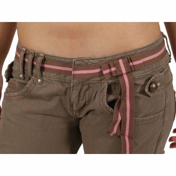 wawiHEROES KILLAH Damen Hose ECO in Braun