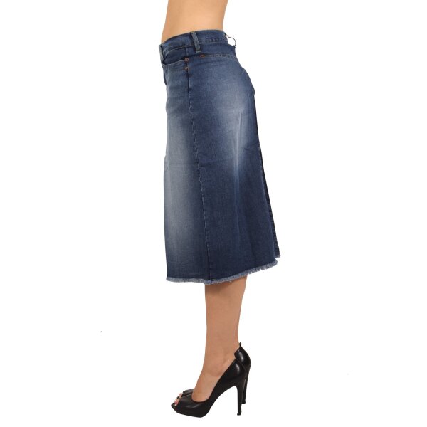 wawiHEROES FORNARINA Damen Rock BLAST in Denim Blau