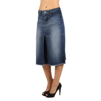 wawiHEROES FORNARINA Damen Rock BLAST in Denim Blau