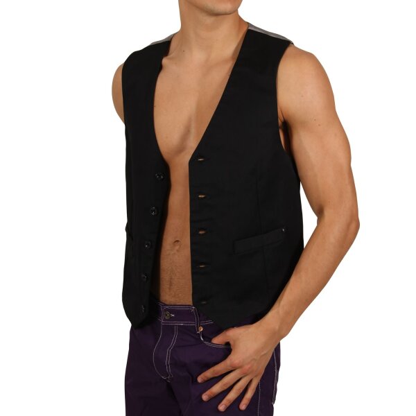 wawiHEROES ENERGIE Herren Weste MIKES JACKET in Schwarz