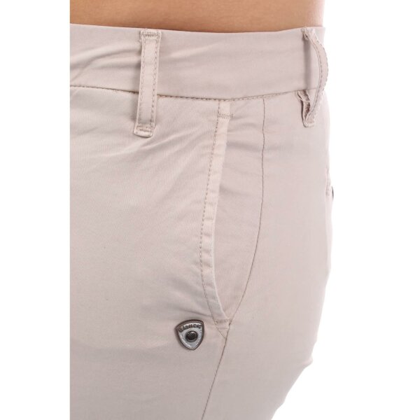 wawiHEROES BLAUER USA Damen Hose mit Elasthan LUNGO in Beige