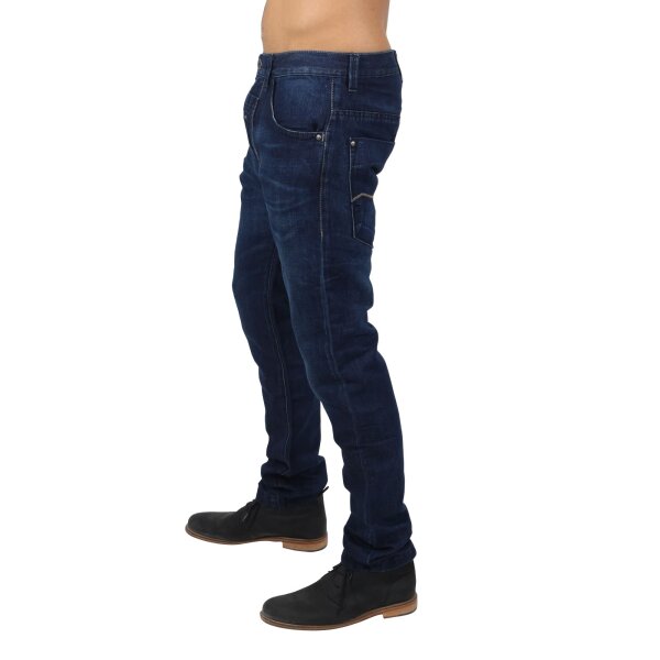 wawiHEROES ENERGIE Herren Jeans BAGGY MORRIS Comfort Fit in Blau