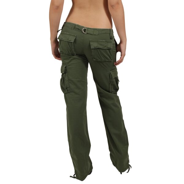 wawiHEROES KILLAH Damen Hose GUS in Grün