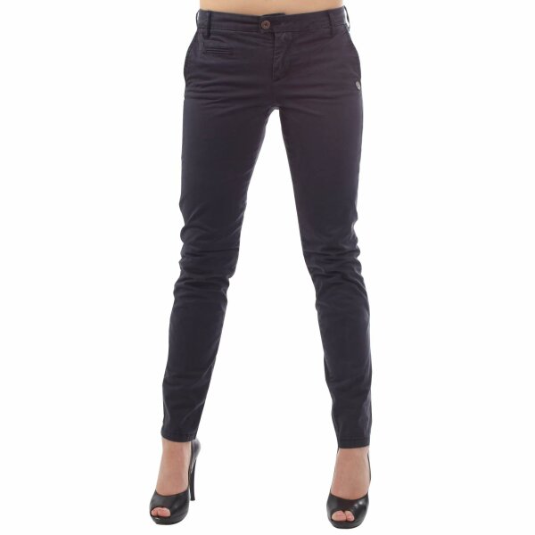 wawiHEROES BLAUER USA Damen Hose mit Elasthan LUNGO in Anthrazit