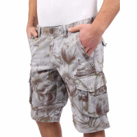 wawiHEROES BLAUER USA Herren Short BERMUDA CORTO in Grau...