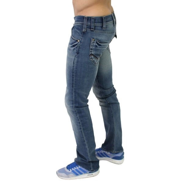 wawiHEROES ENERGIE Herren Jeans SLIM MORRIS Slim Fit in Blau