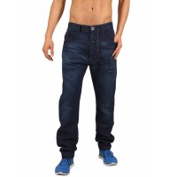 wawiHEROES ENERGIE Herren Jeans BAGGY MORRIS in Dunkelblau