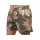 wawiHEROES BLAUER USA Herren Boxer Badehose COSTUME in Grün Floralprint