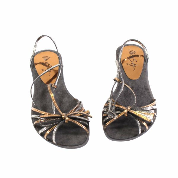 wawiHEROES MISS SIXTY Damen Sandale REINA in Schwarz/Gold