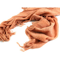 wawiHEROES GEOSPIRIT Herren Schal LANG in Orange