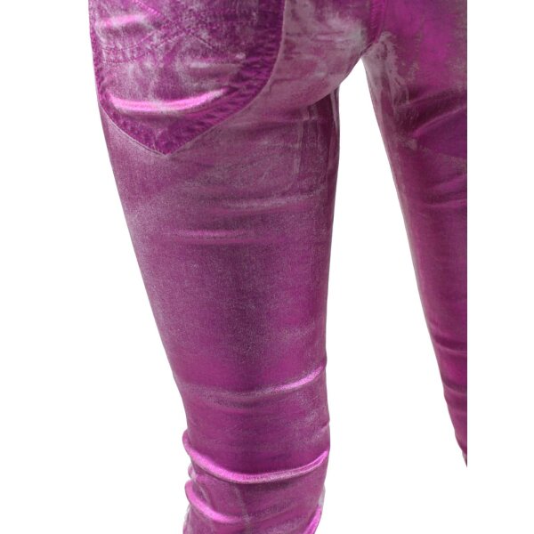 wawiHEROES VIVIENNE WESTWOOD for LEE Damen Designer Jeans ANGLOMANIA SKINNY JEAN in Lila