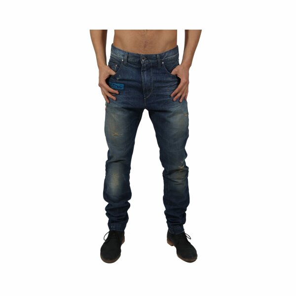 wawiHEROES ENERGIE Herren Jeans WING BAGGY TROUSERS in Blau