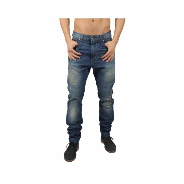wawiHEROES ENERGIE Herren Jeans WING BAGGY TROUSERS in Blau