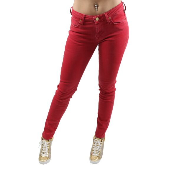 wawiHEROES VIVIENNE WESTWOOD for LEE Damen Designer Jeans Jeans SKINNY JEAN in Rot