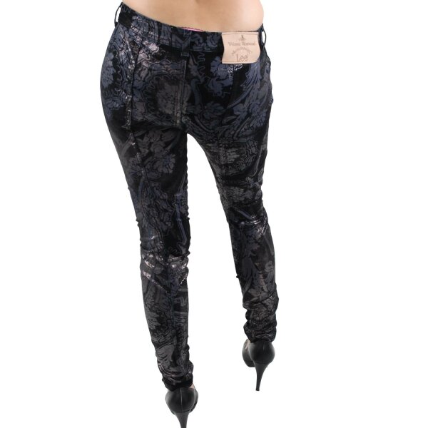 wawiHEROES VIVIENNE WESTWOOD for LEE Damen Designer Jeans Jeans BENT JEAN in Schwarz