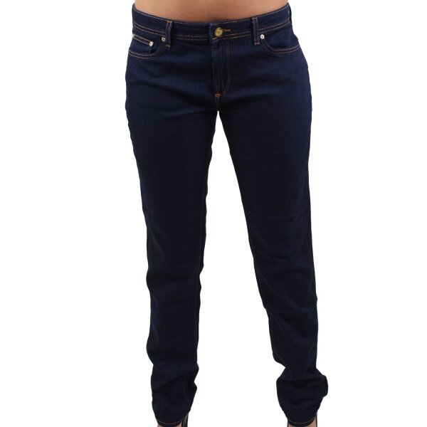 wawiHEROES VIVIENNE WESTWOOD for LEE Damen Designer Jeans SLIM JEANS in Dunkelblau