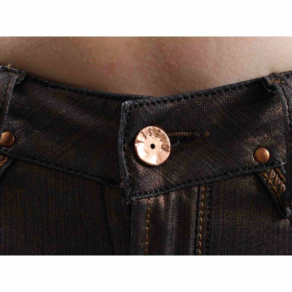 wawiHEROES DIESEL Damen Designer Jeans CLUSH in Kupfer Gold