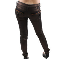 wawiHEROES DIESEL Damen Designer Jeans CLUSH in Kupfer Gold