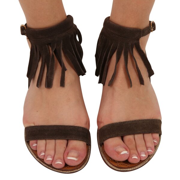 wawiHEROES KILLAH Damen Sandalette KATIA in Braun