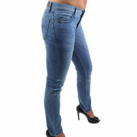 wawiHEROES TIGER OF SWEDEN Damen Jeans SKOGSBERG in Hellblau