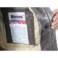 wawiHEROES BLAUER USA Damen Lederjacke CAPOSPALLA PELLE...