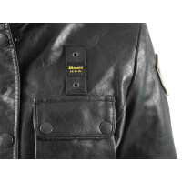 wawiHEROES BLAUER USA Damen Lederjacke CAPOSPALLA PELLE...