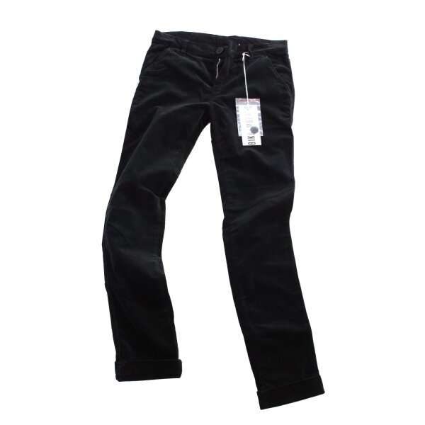wawiHEROES BIKKEMBERGS Kinder Samthose NERO Schwarz