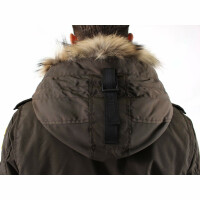 wawiHEROES BLAUER USA Herren Winterjacke Daunen...