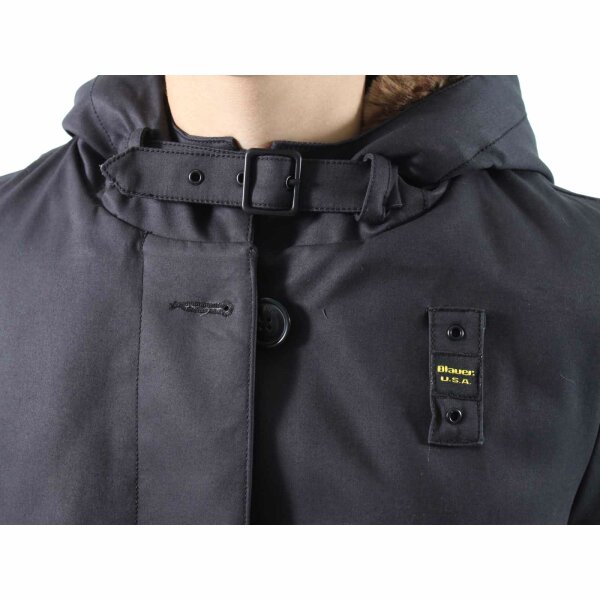 wawiHEROES BLAUER USA Damen Wintermantel CAPOSPALLA INTERNO BLD0666 in Dunkelblau