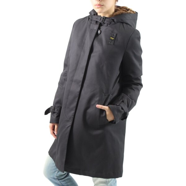 wawiHEROES BLAUER USA Damen Wintermantel CAPOSPALLA INTERNO BLD0666 in Dunkelblau