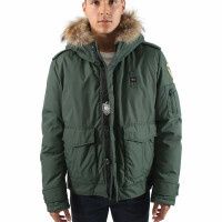 wawiHEROES BLAUER USA Herren Winterjacke CAPOSPALLA...