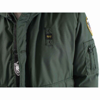 wawiHEROES BLAUER USA Herren Winterjacke CAPOSPALLA...