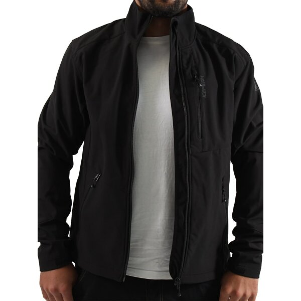 wawiHEROES ICEPEAK Herren Jacke Softshell STACY in Schwarz