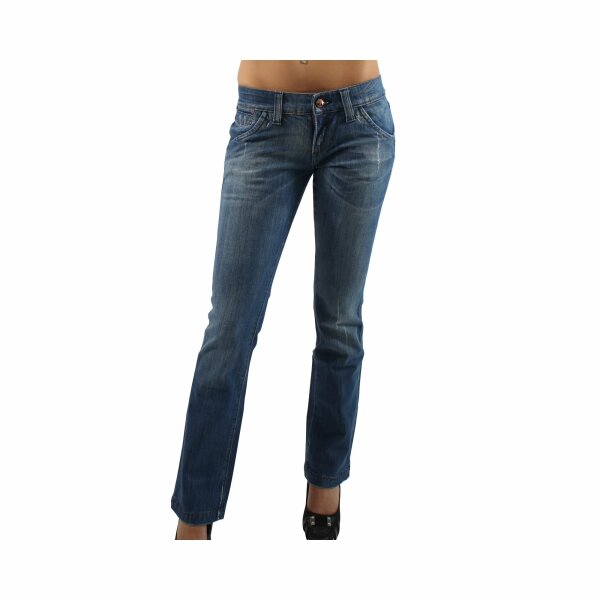 wawiHEROES MISS SIXTY Damen Hose SHINY BLITZ TROUSERS in Blau