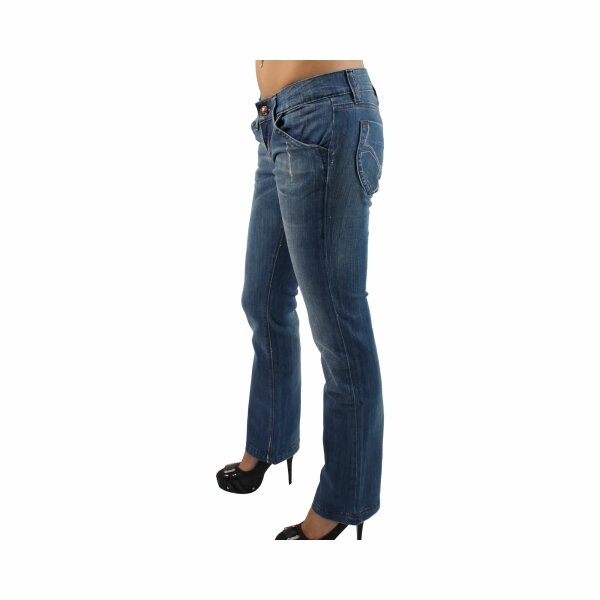 wawiHEROES MISS SIXTY Damen Hose SHINY BLITZ TROUSERS in Blau