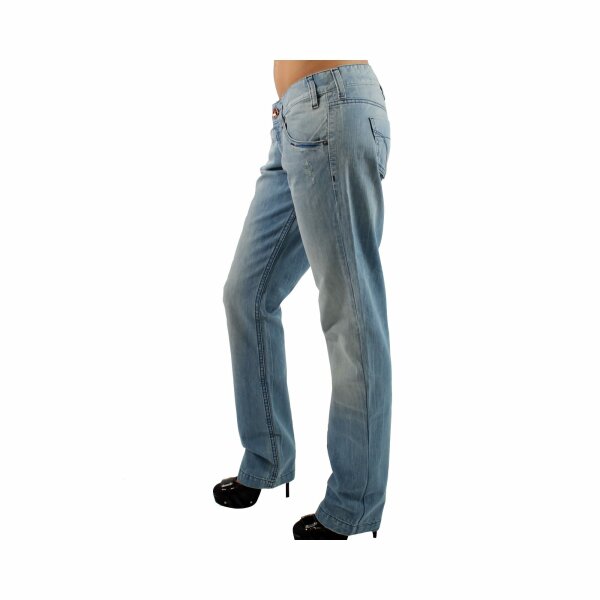 wawiHEROES MISS SIXTY Damen Hose EX LOVE TROUSERS 34 in Hellblau