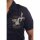 wawiHEROES BLAUER USA Herren Kurzarm Hemd CAMICIA in Marineblau