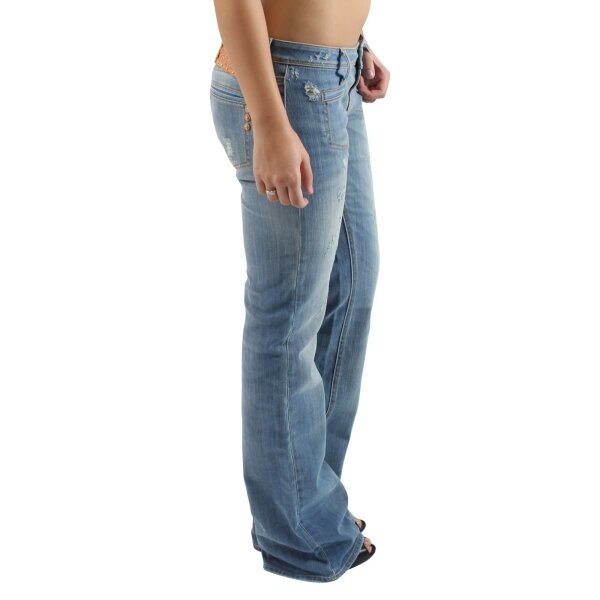 wawiHEROES MET Damen Jeans SESSANTOTTO in Blau
