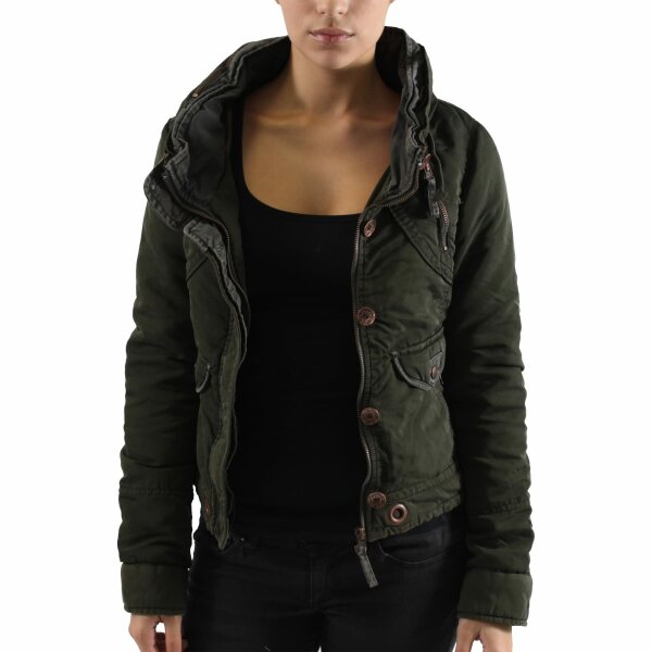wawiHEROES MISS SIXTY Damen Jacke REVA-WINTER-JACKET in Militärgrün