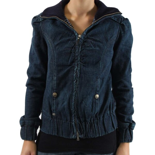 wawiHEROES MISS SIXTY Damen Jeansjacke WARM ZINC JACKET in Dunkelblau