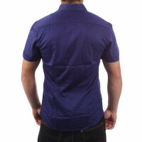 wawiHEROES BLAUER USA Herren Kurzarm Hemd CAMICIA in...
