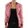 wawiHEROES RELISH Damen Herbstjacke GIUBBINO SELINUT in Rot/Weiß gestreift