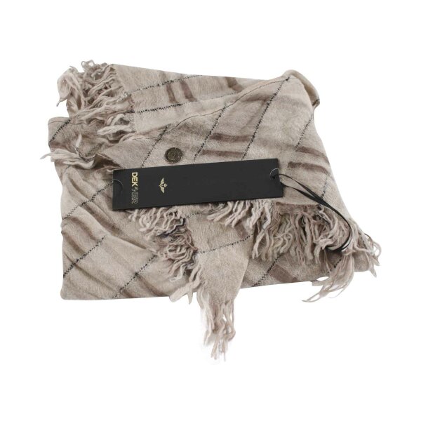 wawiHEROES DEKKER DEKHER PEUTEREY Schal VENICE in Beige kariert